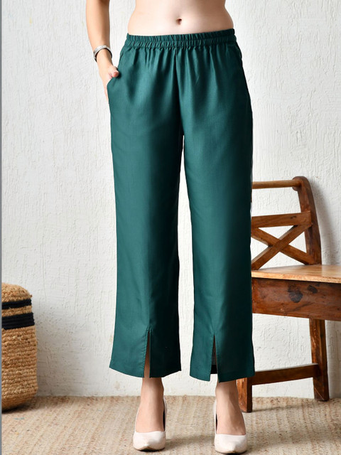 HARIKS Printed Round Neck Tunic & Trousers Co-Ords - Image 6
