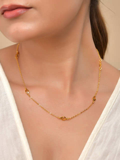 Anouk Brass Gold-Plated Necklace - Image 2