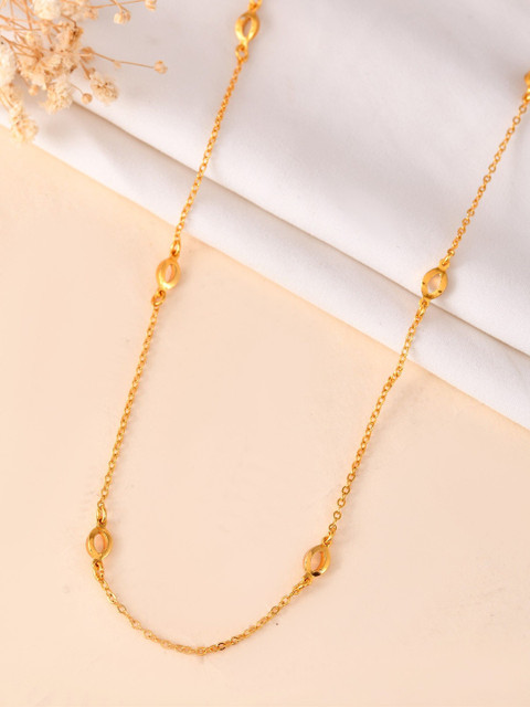 Anouk Brass Gold-Plated Necklace