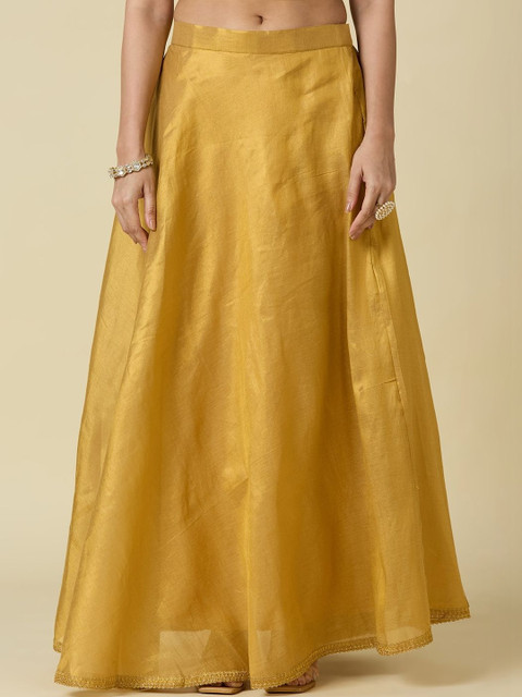 Studio Shringaar Flared Maxi Skirt