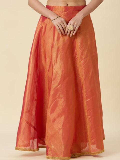 Studio Shringaar Flared Maxi Skirt