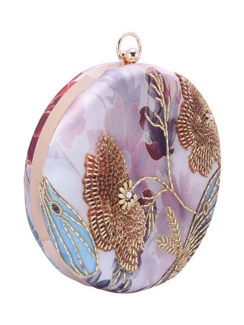 VRPS Handicrafts Embroidered Box Clutch - Image 3