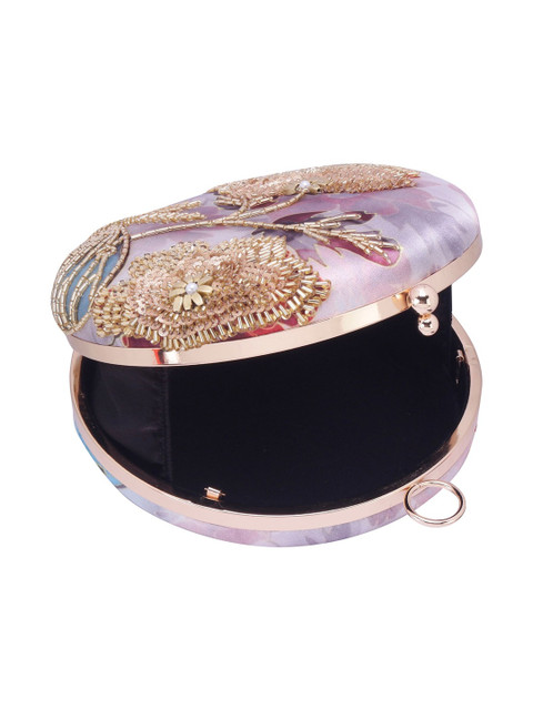 VRPS Handicrafts Embroidered Box Clutch - Image 4