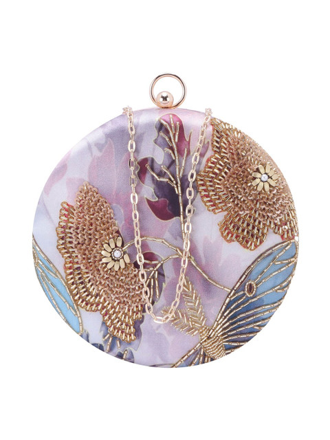 VRPS Handicrafts Embroidered Box Clutch - Image 7