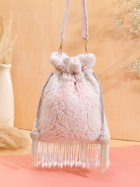 VRPS Embroidered Potli Clutch