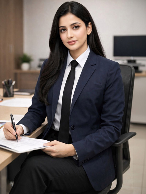 SONA Notched Lapel Single-Breasted Tailored Fit Blazers - Image 4