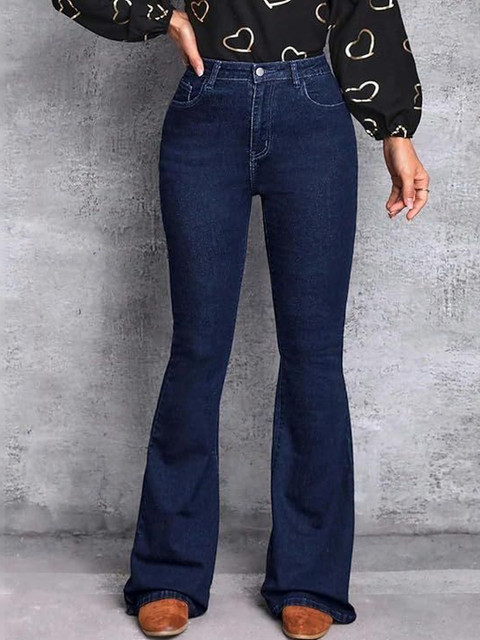 Moda Rapido Women Bootcut High-Rise Stretchable Jeans
