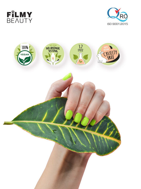 FILMY BEAUTY Gel Effect Nail Lacquer - 10 ml - Blue Luna 28 - Image 6