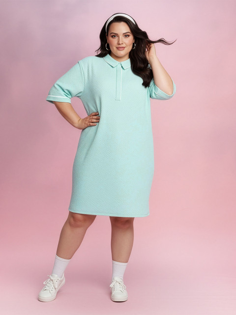DressBerry Plus Size T-shirt Midi Dress