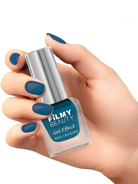 FILMY BEAUTY Gel Effect Nail Lacquer - 10 ml - Blue Luna 28 - Image 2