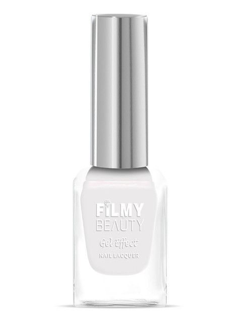 FILMY BEAUTY Gel Effect Nail Lacquer - 10 ml -White Luster 35