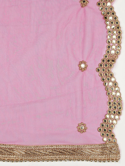 Dupatta Bazaar Dupatta with Mirror Work - Image 5