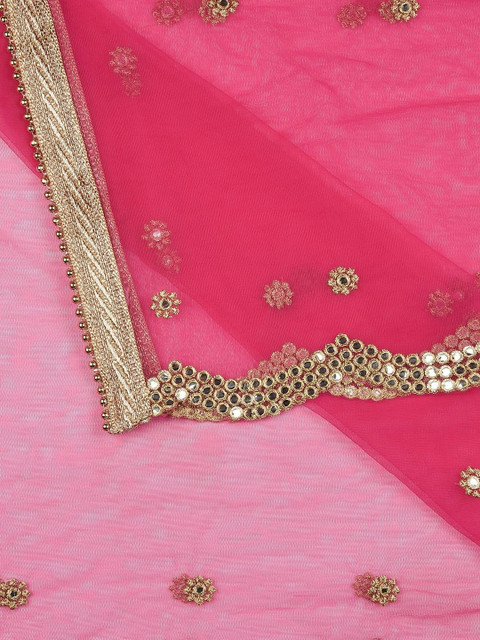 Dupatta Bazaar Dupatta with Mirror Work - Image 6