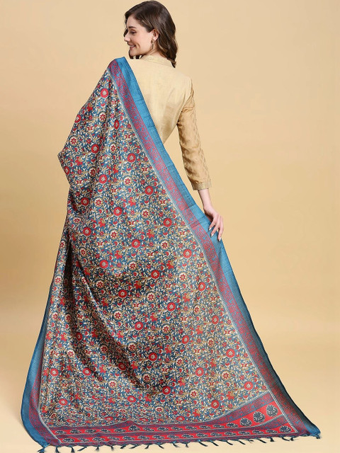 Dupatta Bazaar Printed Art Silk Dupatta - Image 5
