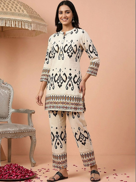 Banwaree Printed Tunic with Trousers - Image 5