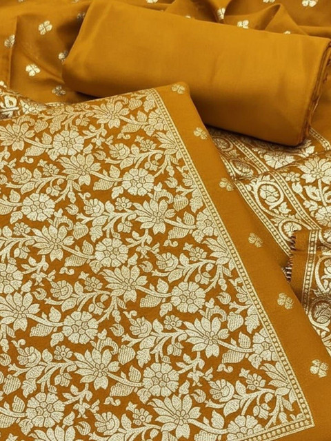 Dhaaga Ghar Art Silk Unstitched Dress Material - Image 2