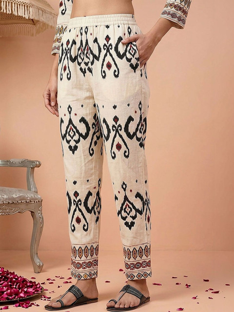 Banwaree Printed Tunic with Trousers - Image 3