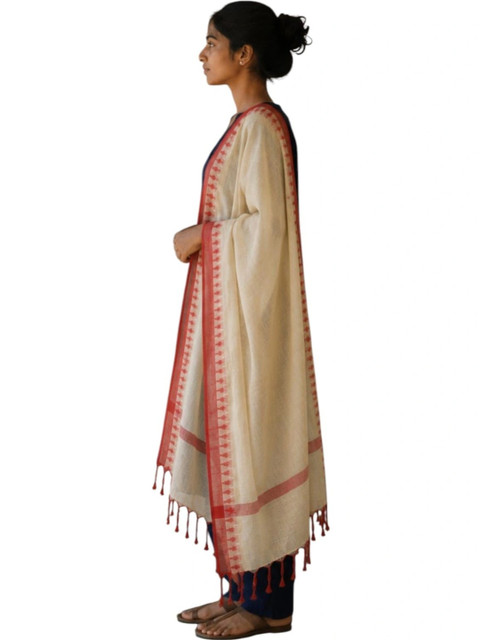 TASKEEN Ethnic Motifs Woven Design Dupatta - Image 2