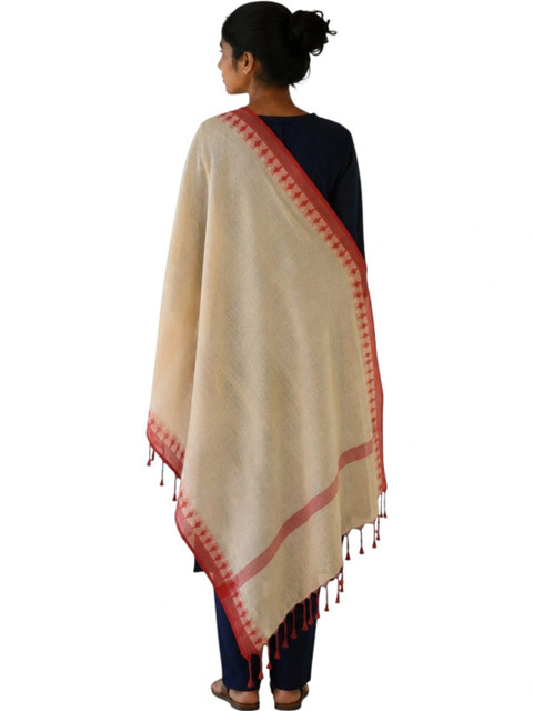 TASKEEN Ethnic Motifs Woven Design Dupatta - Image 3