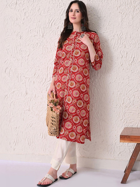 MoMaa Women Ethnic Motifs Printed Kurta