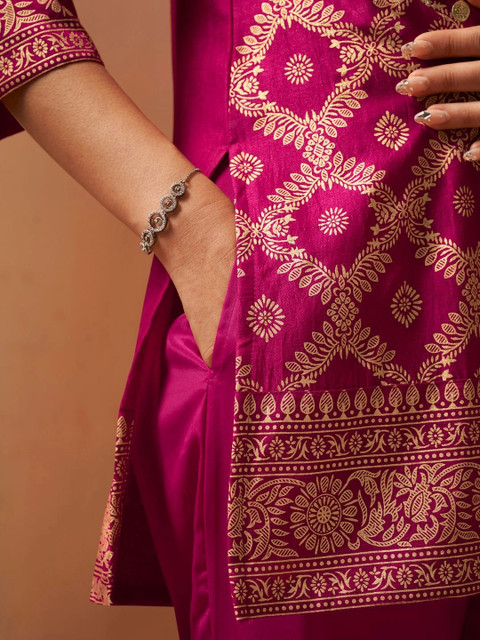Anouk Bohemian Printed Tunic with Trousers - Image 4