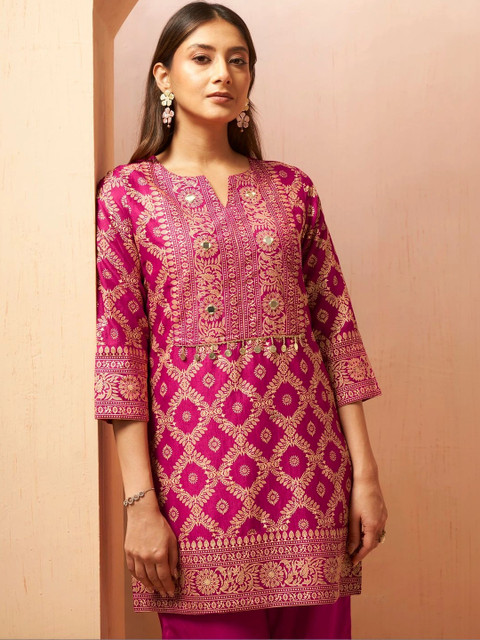 Anouk Bohemian Printed Tunic with Trousers - Image 3