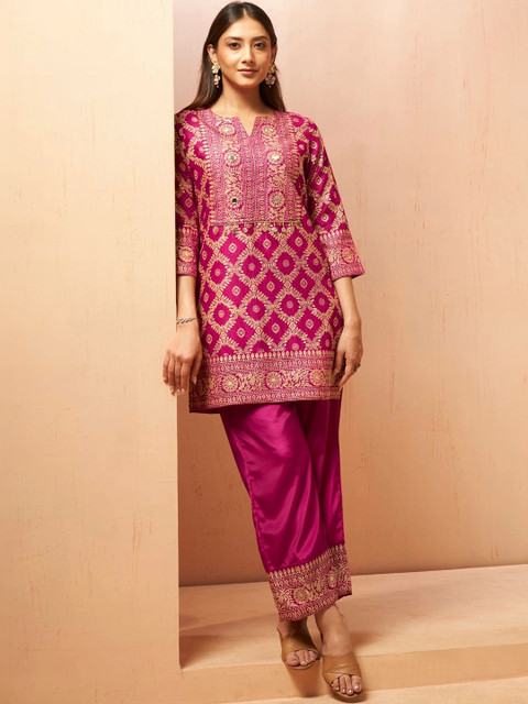 Anouk Bohemian Printed Tunic with Trousers - Image 6