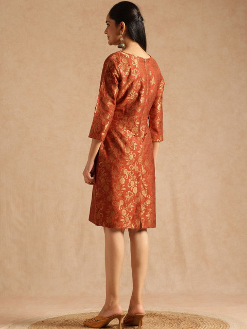 Anouk Jacquard Sheath Dress - Image 6