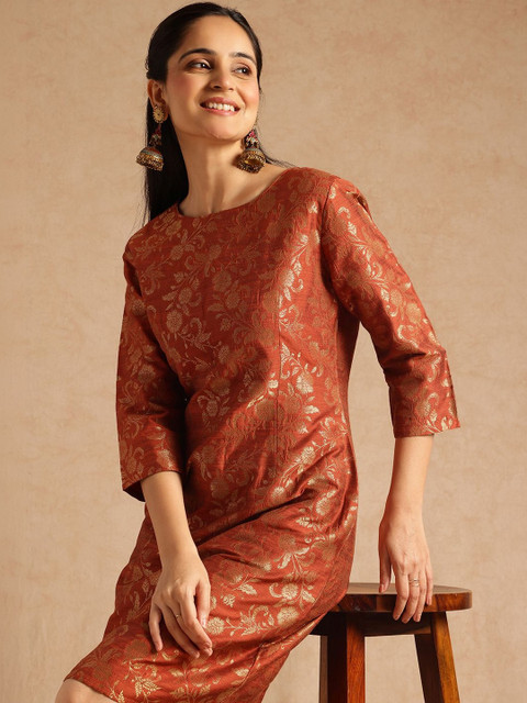 Anouk Jacquard Sheath Dress - Image 5