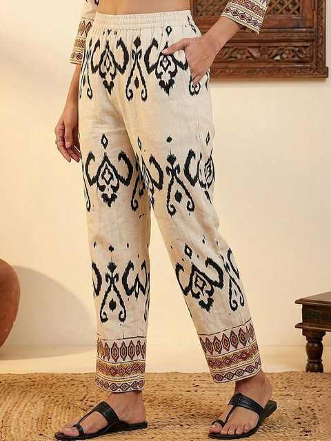 Banwaree Printed Tunic with Trousers - Image 3