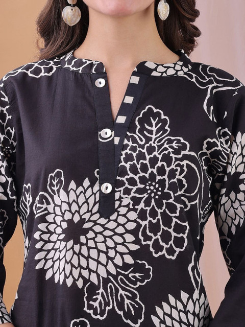 Anouk Cotton Printed Tunic with Trousers - Image 2