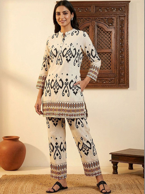 Banwaree Printed Tunic with Trousers - Image 5