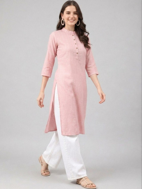 Anouk Women Striped Kurta