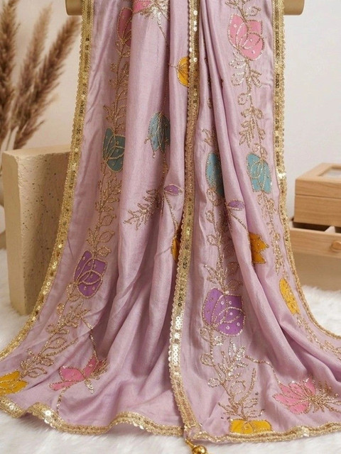 WaCraz Embroidered Semi-Stitched Dress Material - Image 6