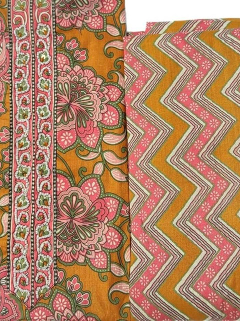 FAB JUNCTION Printed Unstitched Dress Material - Image 5