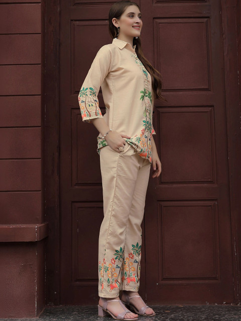 Laasika Floral Printed Tunic with Trousers - Image 6
