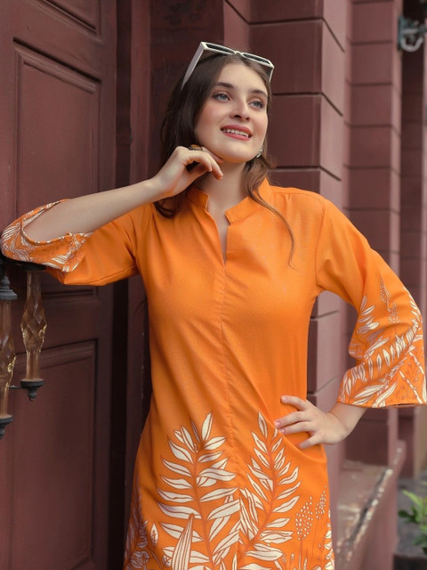 Laasika Floral Printed Tunic with Palazzos - Image 5