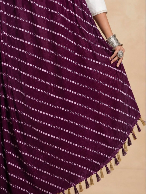 Azira Printed Bandhani Dupatta - Image 4