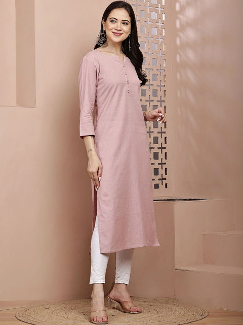 mannatt Women Khadi Kurta - Image 7