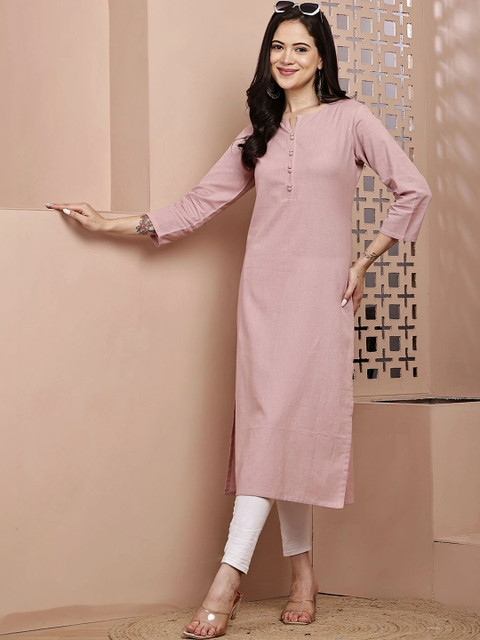 mannatt Women Khadi Kurta - Image 5