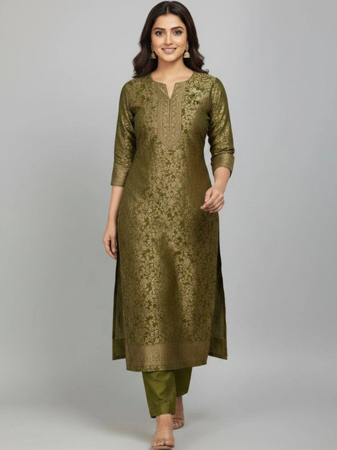 Krishna Tanna Woven Design Unstitched Dress Material - Image 2
