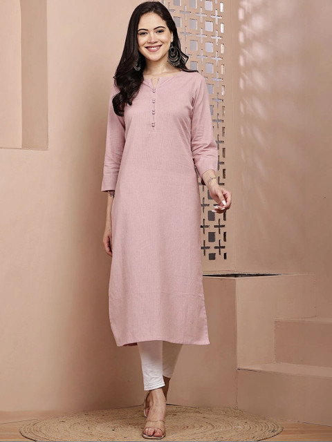 mannatt Women Khadi Kurta