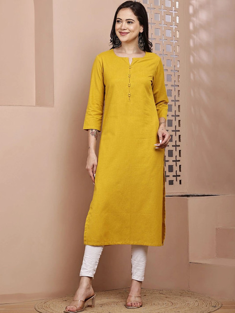 mannatt Women Khadi Kurta