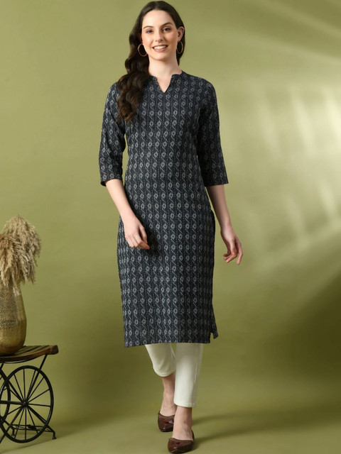 Sangria Women Ethnic Motifs Printed Kurta
