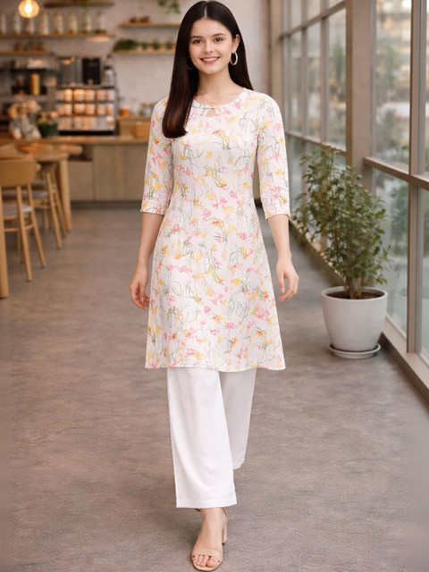 Moda Rapido Women Floral Printed Floral Kurta