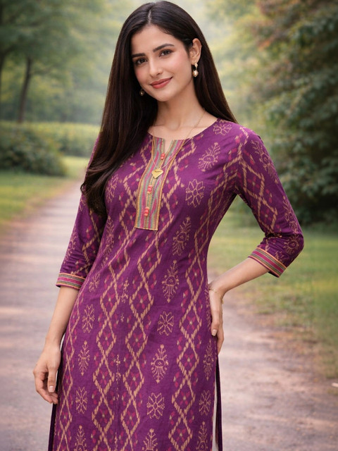 Moda Rapido Women Ethnic Motifs Printed Kurta - Image 4