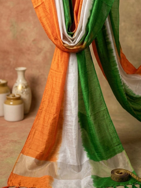 Dupatta Bazaar Colourblocked Dupatta - Image 5