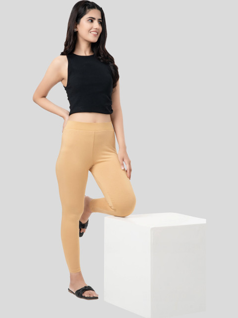 Selsia Women Pack Of 2 Cotton Leggings - Image 4