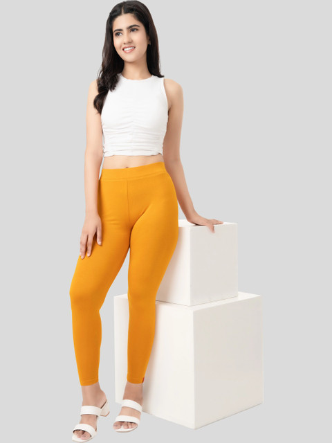 Selsia Women Pack Of 2 Cotton Leggings - Image 4