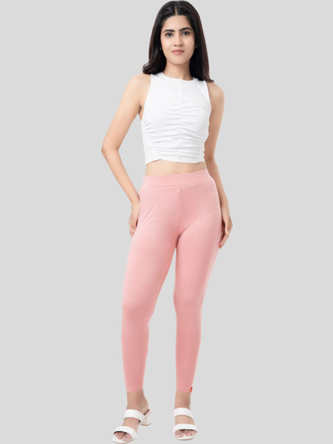 Selsia Women Pack Of 2 Cotton Leggings - Image 3
